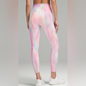 🍋 Lululemon Neon Psychedelic Size 12 Wunder Train